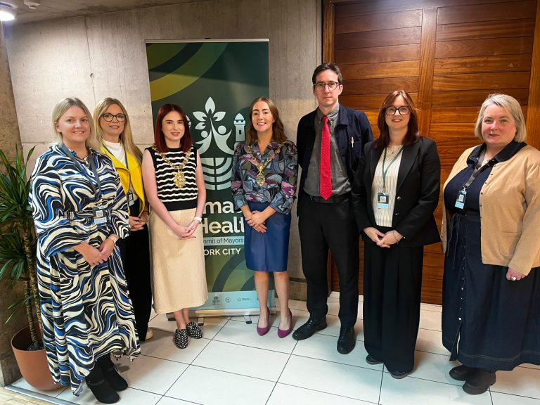 Emma Stubbs, Charlene Brooks, Cllr Róis-Máire Donnelly, Cllr Grace Uí Niallais, Joe Newby, Jacqueline O’Hagan and Professor Ruth Lowry