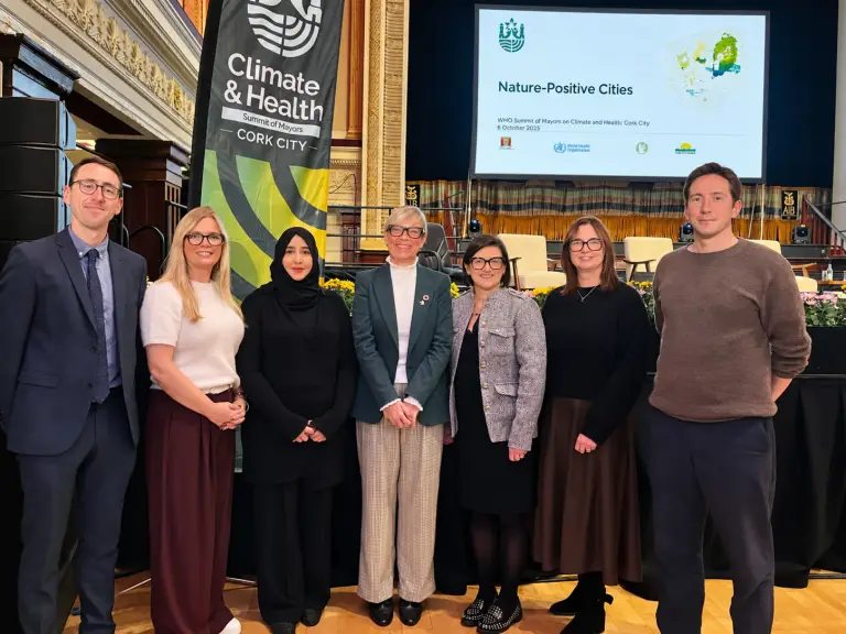 The WHO Summit of Mayors on Climate and Health was held in Cork, Ireland