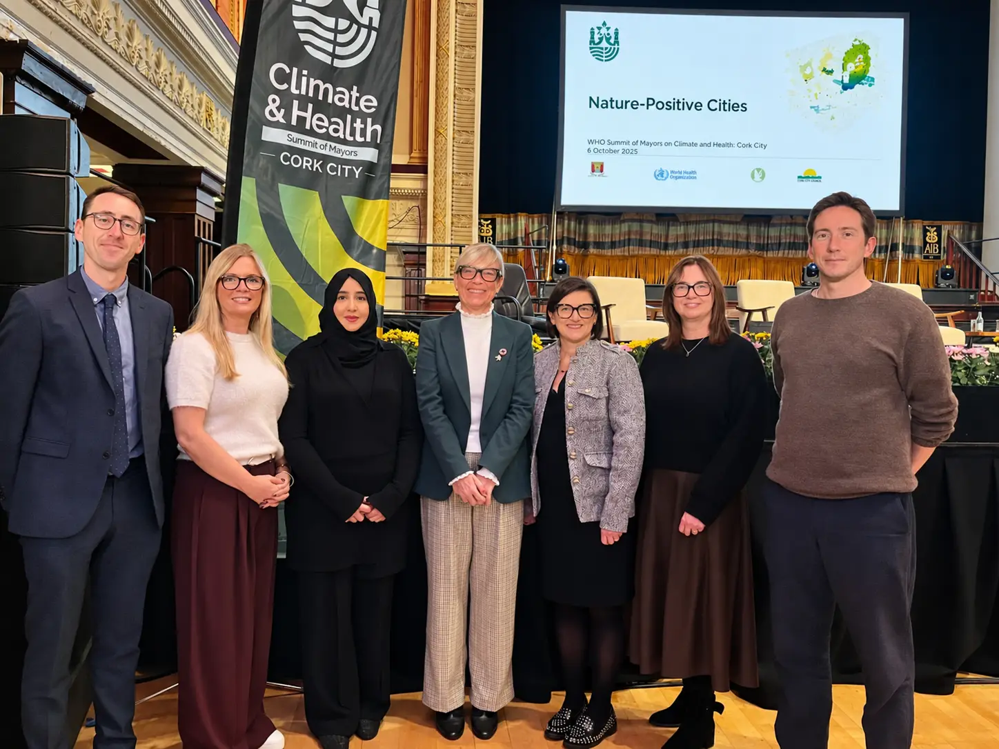 The WHO Summit of Mayors on Climate and Health was held in Cork, Ireland